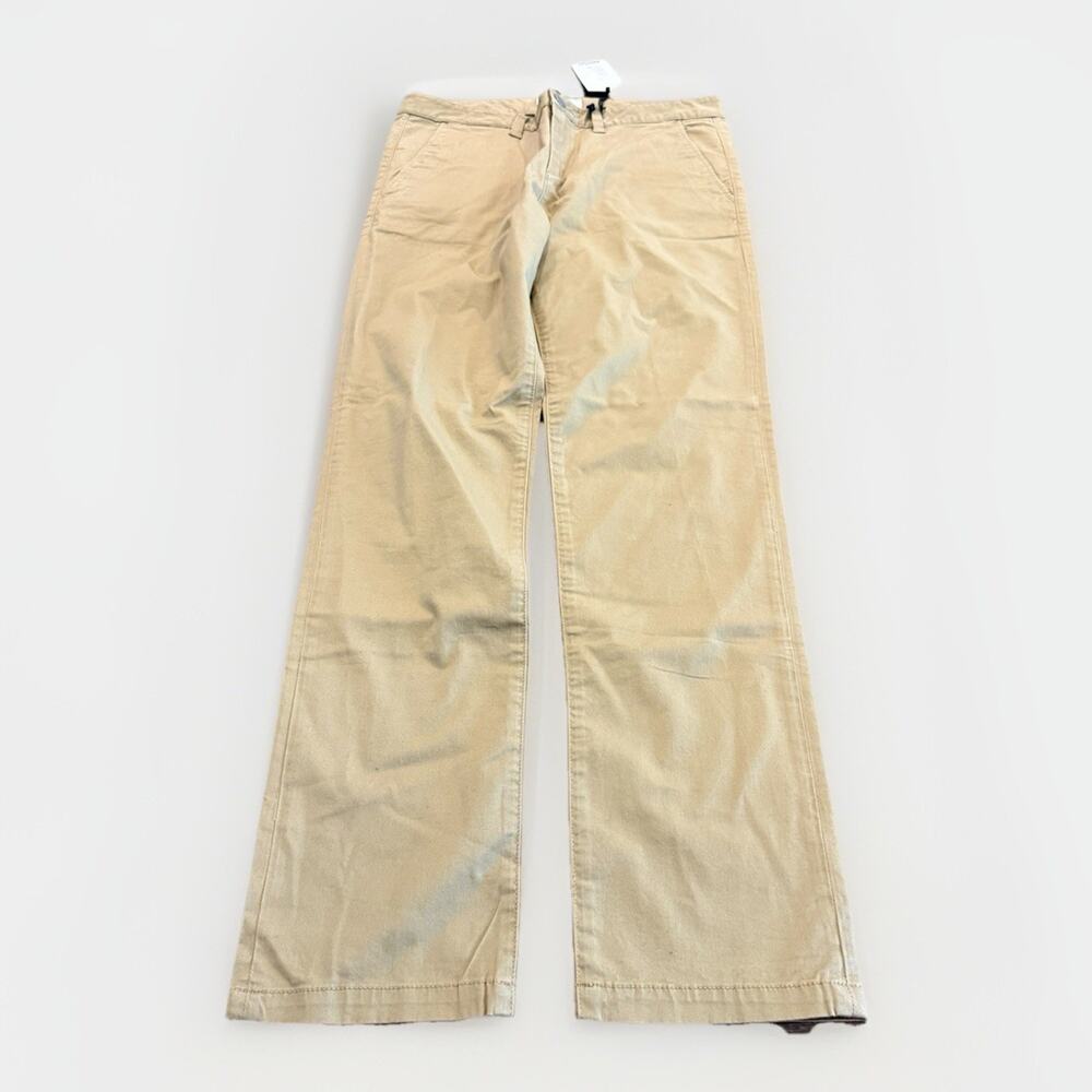 WESC Mens Light Khaki Alessandro Chino Straight Leg Pants Size 31x32 NWT New